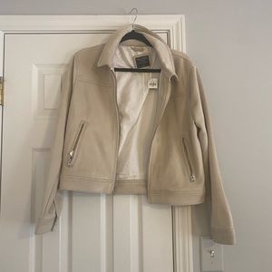 NWT Abercrombie Suede Jacket